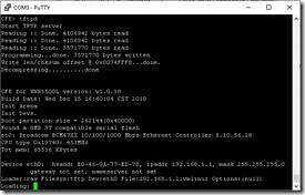CFE - tftpd - Uebertragung