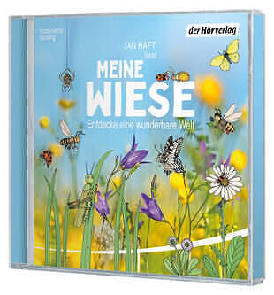 Rezensiert wird das Hörbuch mit Booklet „Meine Wiese. – Entdecke eine wunderbare Welt“